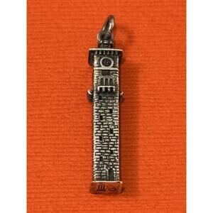 James Avery Retired RARE HTF Silver Fort Sam Houston Quadrangle Clock Tower